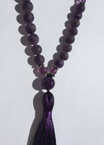 Frosted Amethyst 3s Necklace*