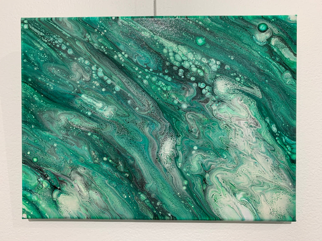 Artwork - Green Flow - 12x9