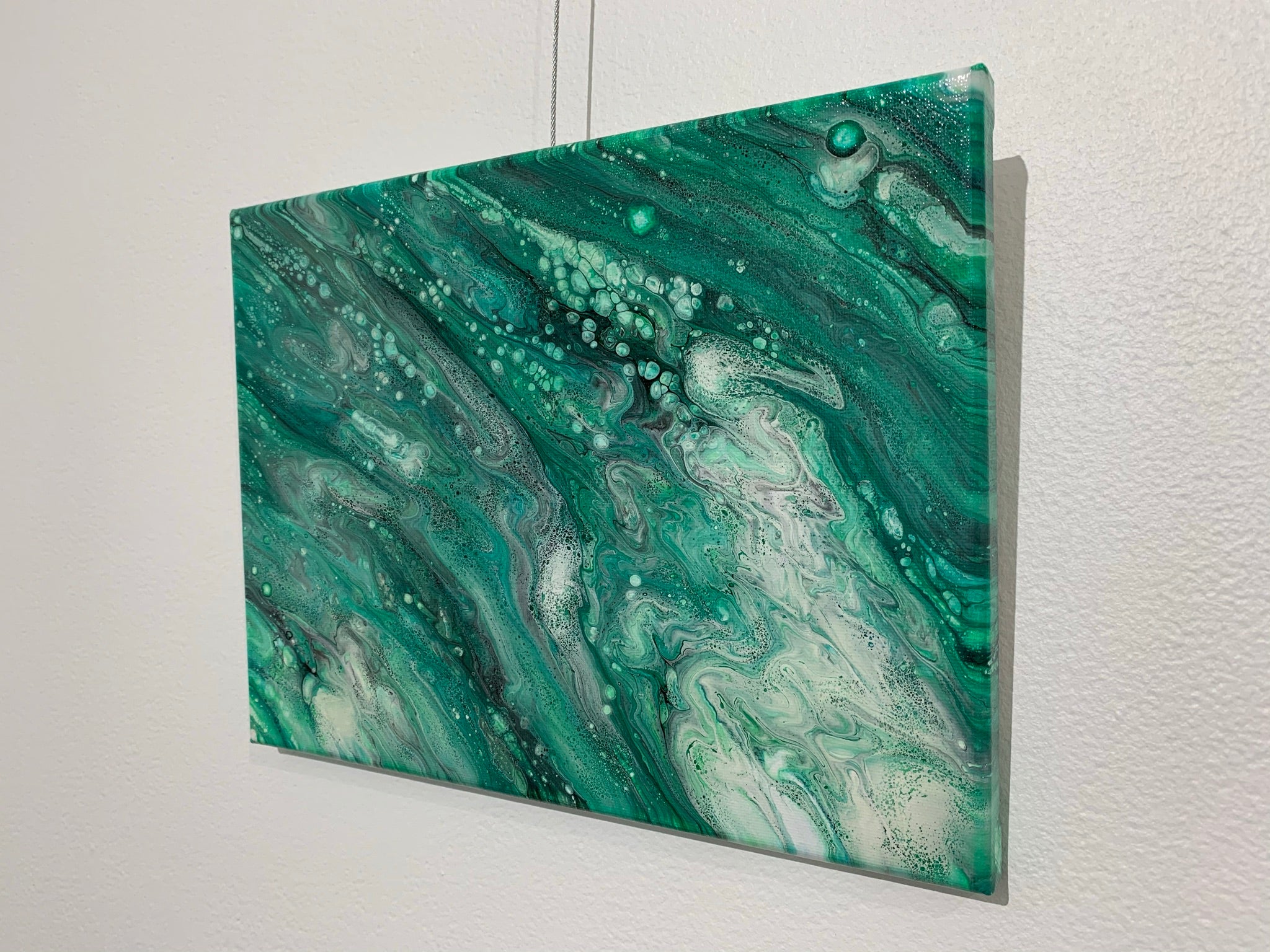 Artwork - Green Flow - 12x9