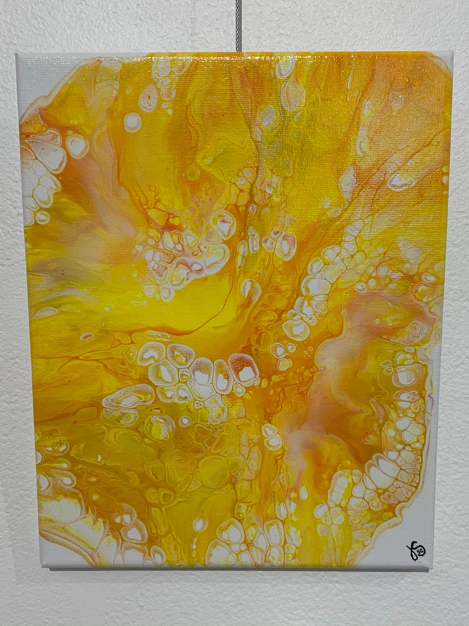 Artwork - Yellow, Third Chakra - 8x10