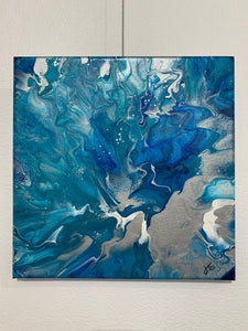 Artwork - Blue Fire - 10x10