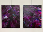 Artwork - Answers Lie Within & Hope's Hurricane - (Diptych) 8x10/8x10