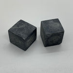 Unpolished Russian Soapstone Cube 2cm (Sold in Set of 2) - Sharp edge