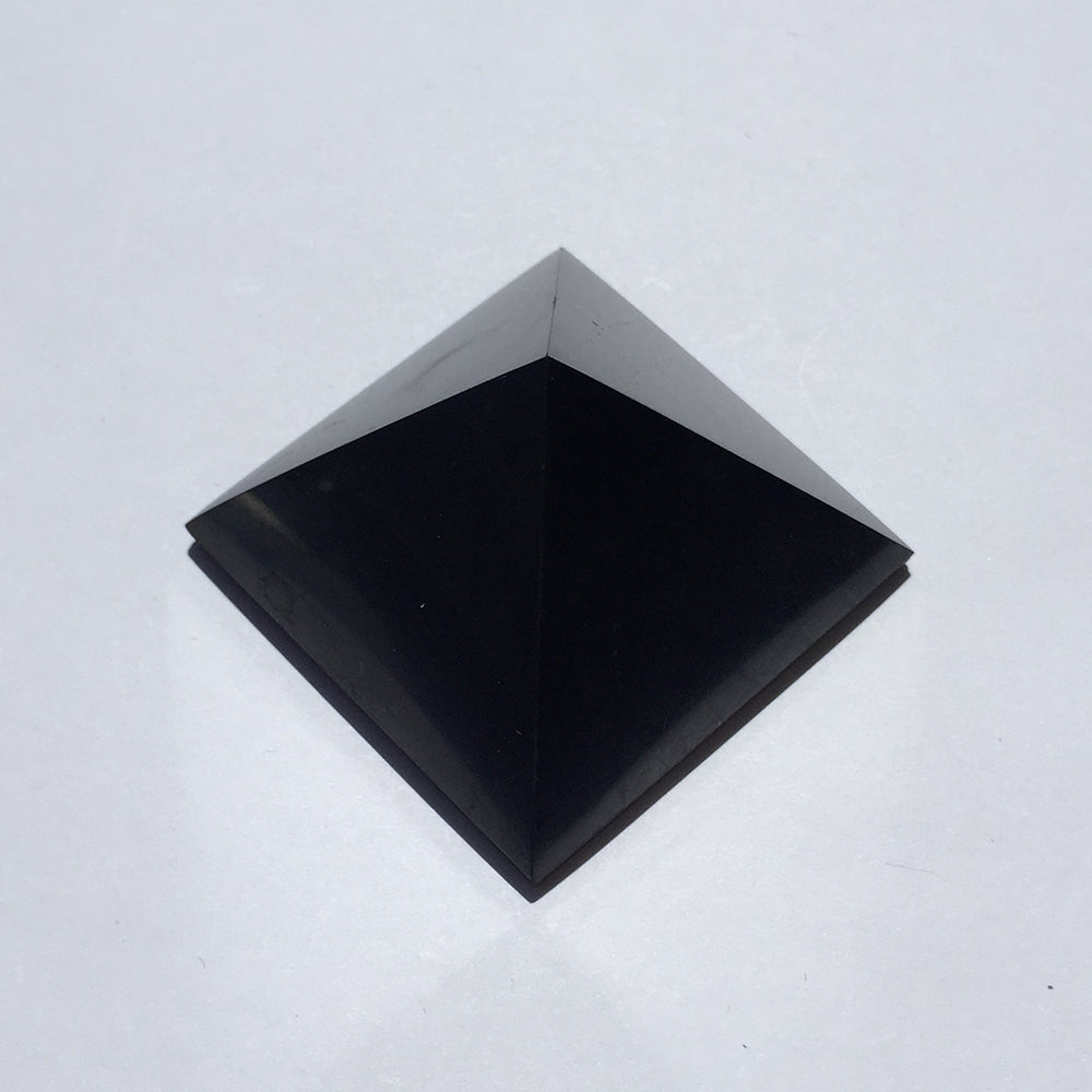 Polished Shungite Pyramid 3cm