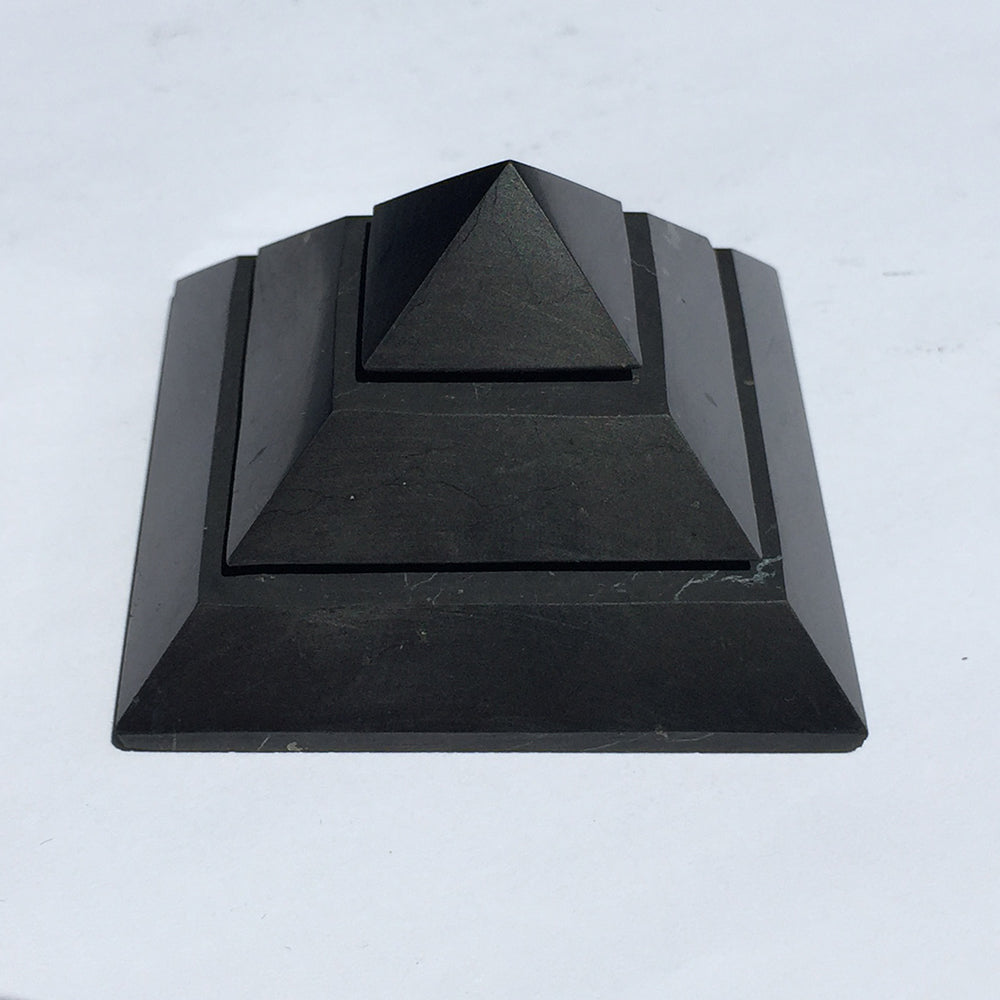 Sakkara Polished Shungite Pyramid 5cm
