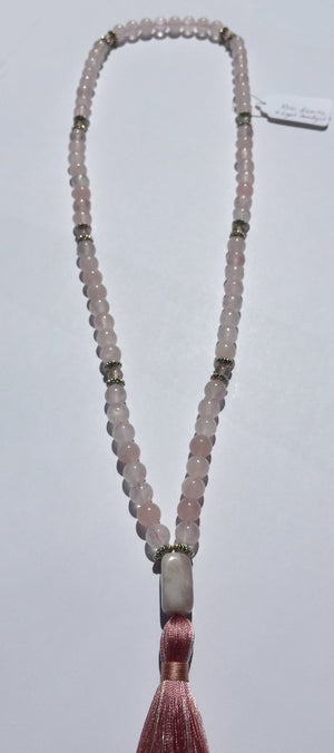 Rose Quartz 3s Necklace*