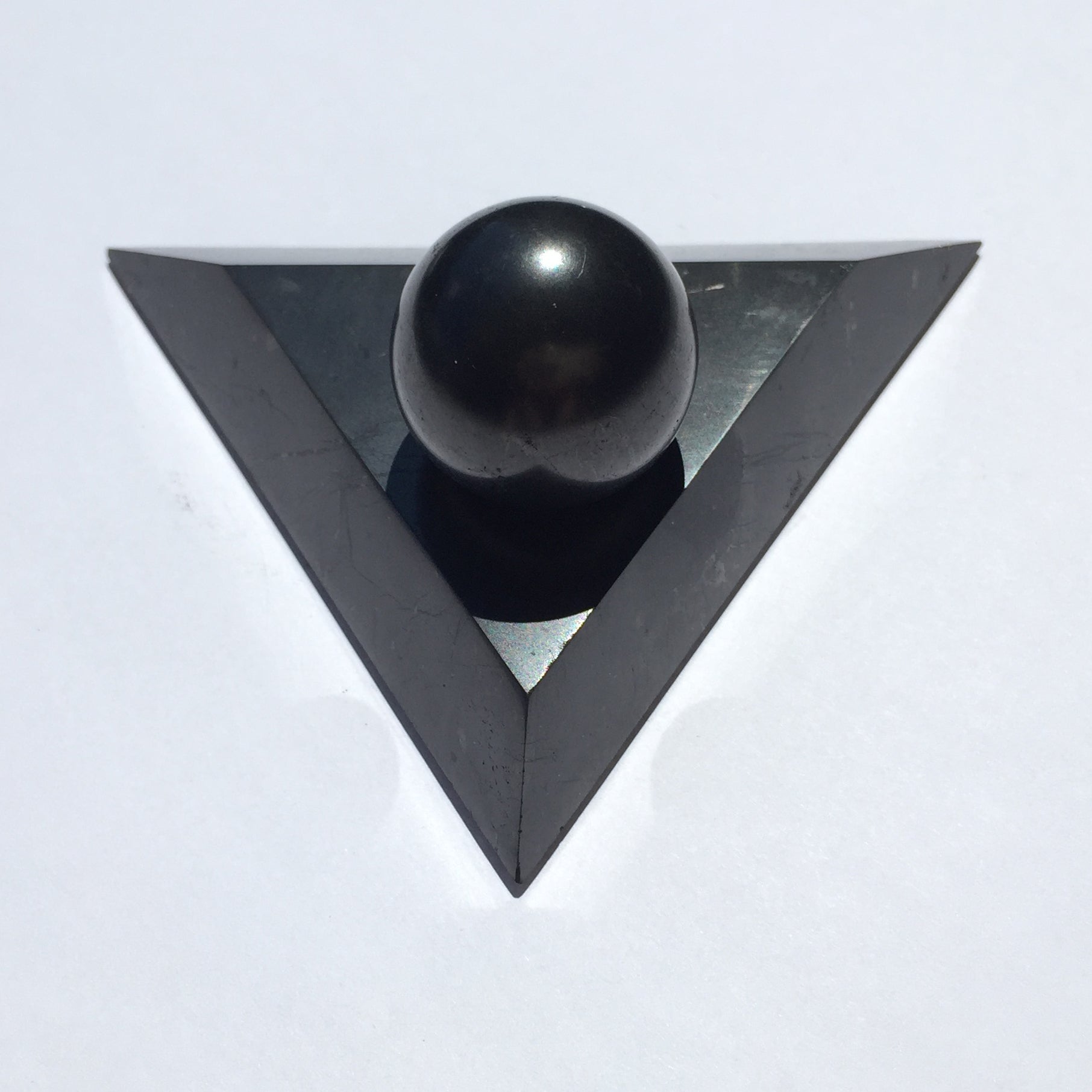 Small Decorative Triangular Stand for Sphere/Egg*